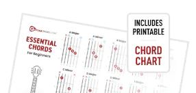 Free Beginner Chord Chart!