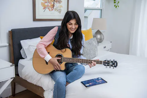 Guitar lesson video