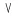 Upward pick stroke notation symbol